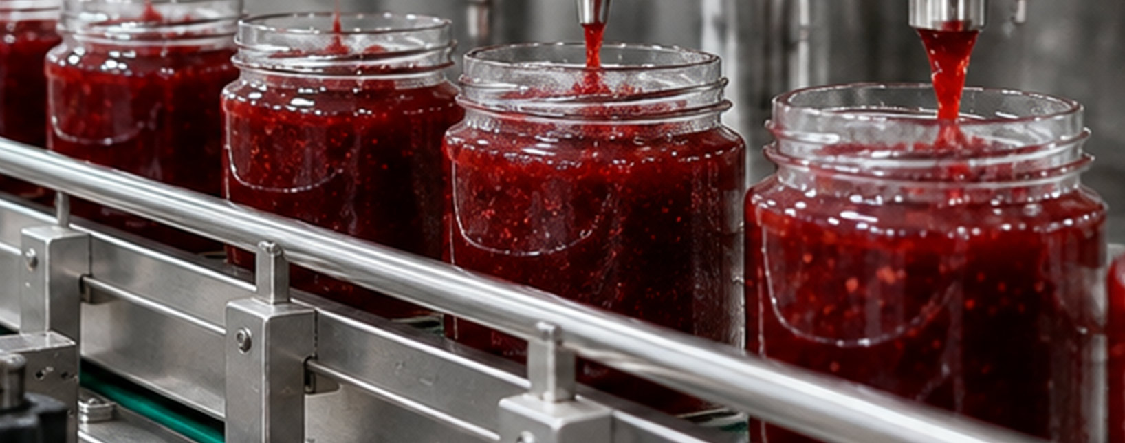 Jam production line