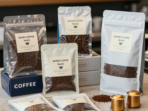 Different coffee packaging options