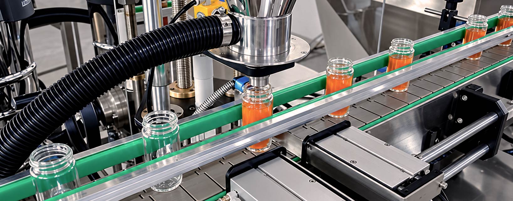 Spice filling line