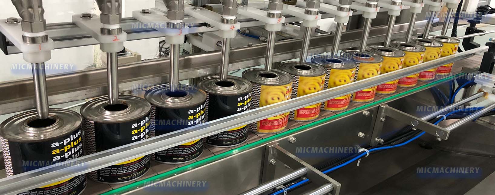 high viscosity lube oil filling machine