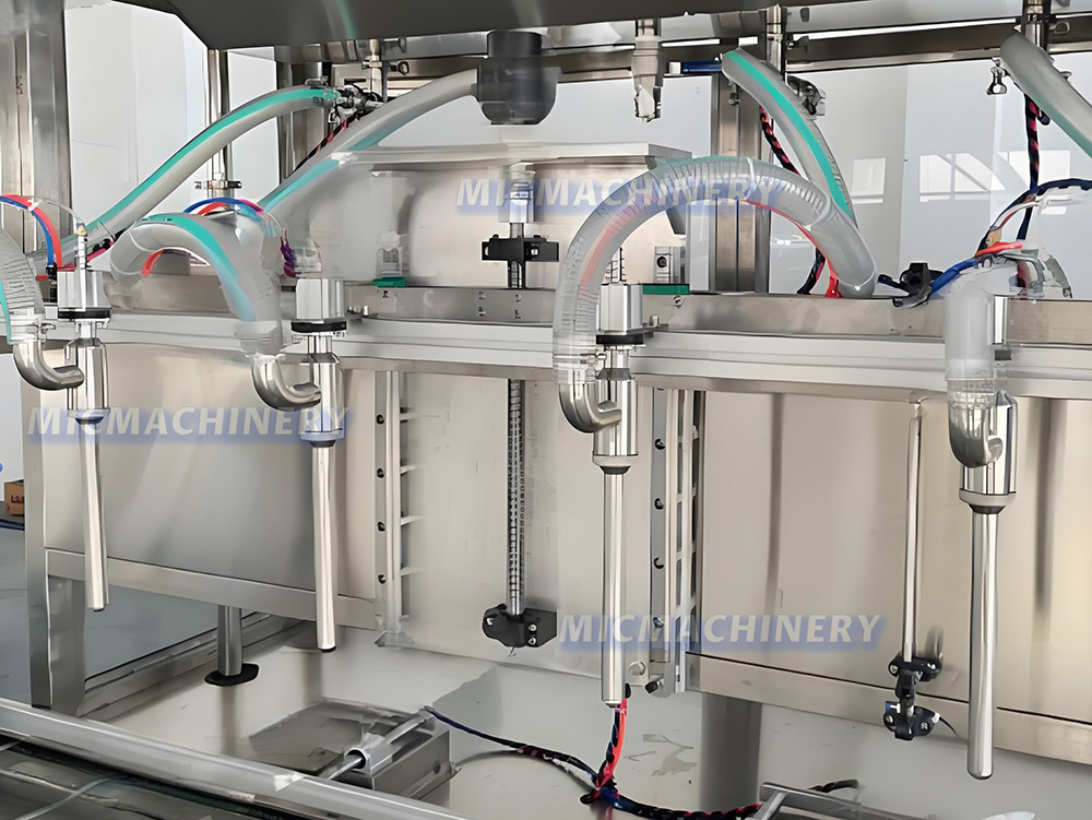lube oil weighing filling machine
