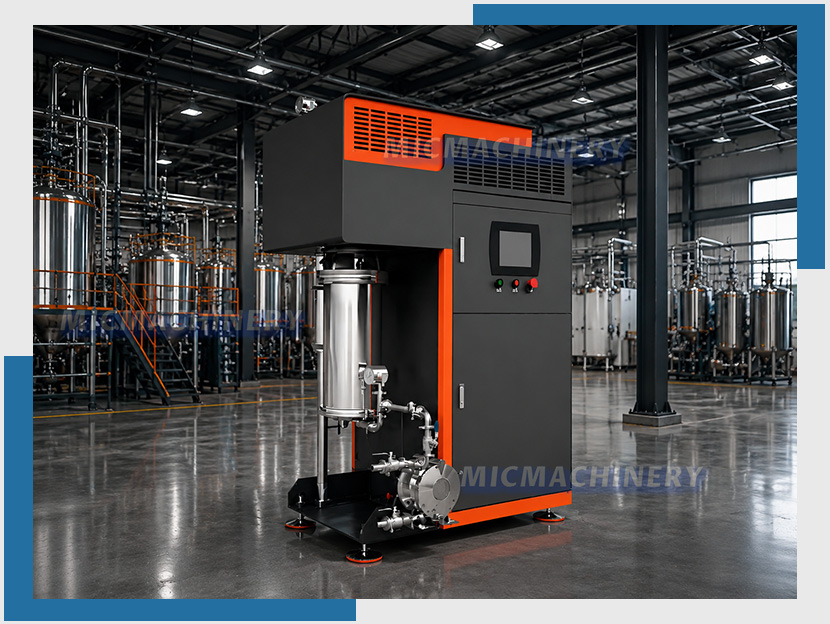 Vertical Sand Mill Display