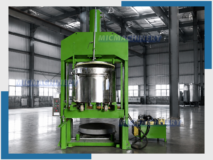 Silicone Press Machine Display