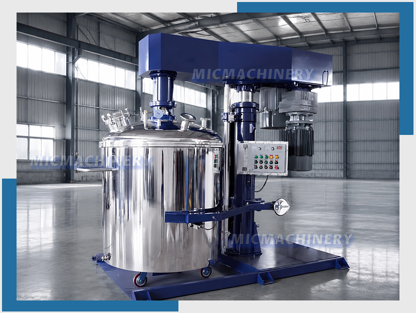 Concentric Double Shaft Mixer Display
