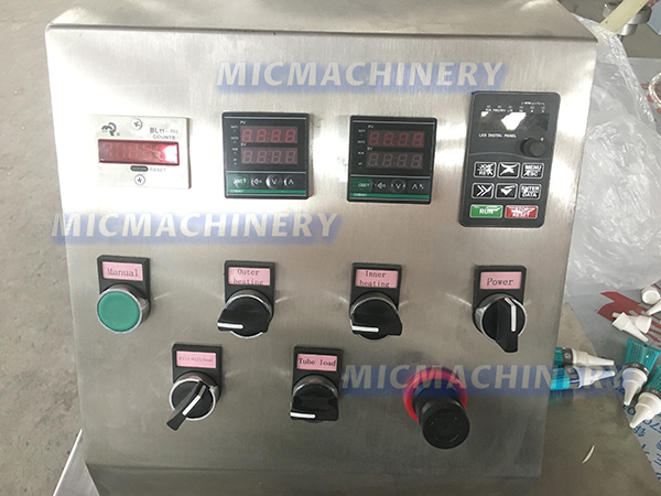 Tube Filling Machine Control Panel