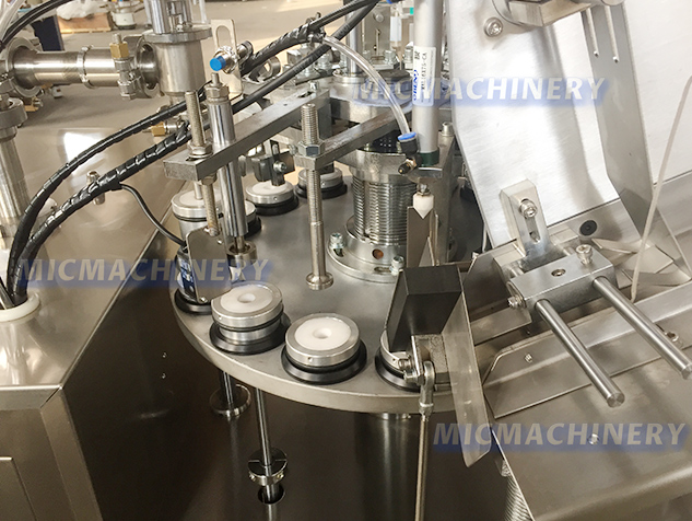 Aluminium Tube Filling And Sealing Machine Tube Feeding System